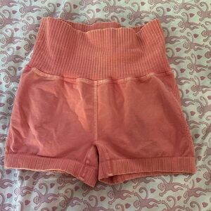 Free people spandex shorts 💗